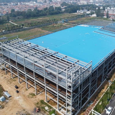 Prefabrykowane budynki stalowe dla fabryki elektronicznej z panelami kanapkowymi