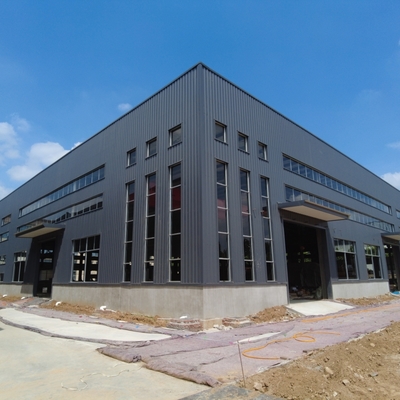 Prefabrykowana konstrukcja stalowa Budynek magazynu Q355 Rozmiar niestandardowy