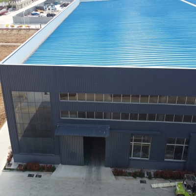 12.5m Wypracowane struktury stalowe magazyny dla logistyki
