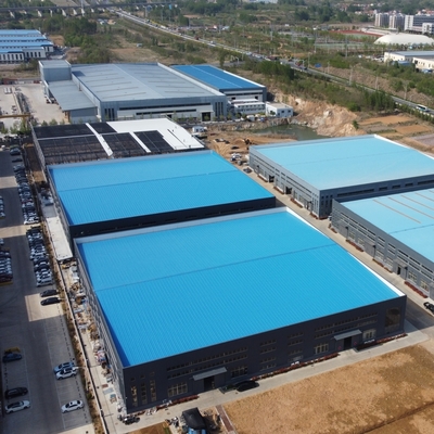 Magazyn ze stalową konstrukcją prefabrykowaną Q235B Q345B 20-300m