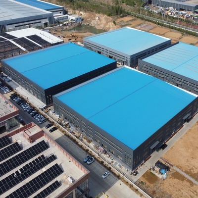 Q355B Skład prefabrykowanych konstrukcji stalowych Pojemność 10000 ton