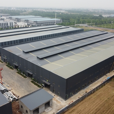 Niestandardowy prefabrykowany budynek ze stalowej konstrukcji H-sekcyjnej Q235B Q355B