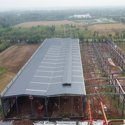 Niedrogie metalowe ramy prefabrykowane konstrukcje stalowe magazyn