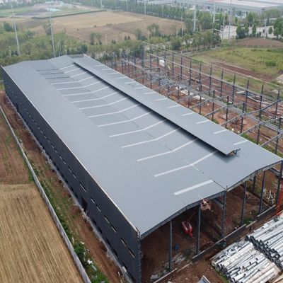 Niedrogie metalowe ramy prefabrykowane konstrukcje stalowe magazyn