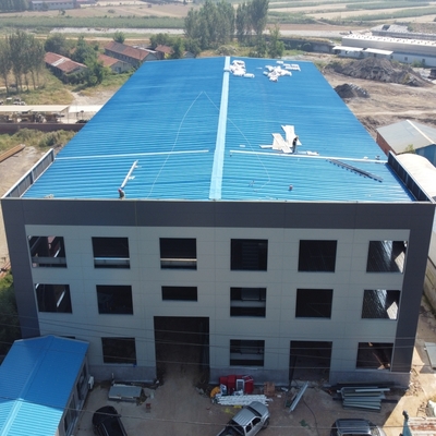 Prefabrykowana konstrukcja stalowa ocynkowana do budynków przemysłowych