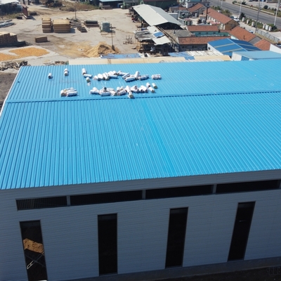 Prefabrykowany magazyn stalowy z ramą sekcji H Q235B Q355B