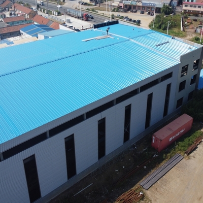 PEB Steel Godown Construction z stalą Q235B Q355B