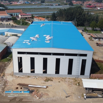 Prefabrykowane budynki stalowe o dużym przedziale H-sekcji do użytku przemysłowego