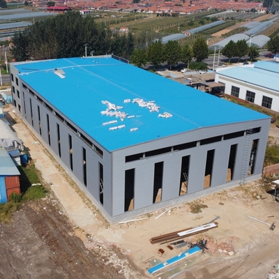 Prefabrykowane budynki stalowe przemysłowe na zamówienie z 50-letnią żywotnością