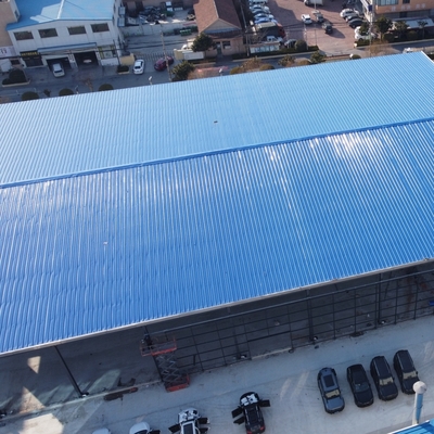Magazyn stalowy prefabrykowany 60x30x7,5m ASTM A36 Q235B