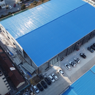 Prefabrykowany magazyn stalowy z ramą, materiał Q235B Q355B