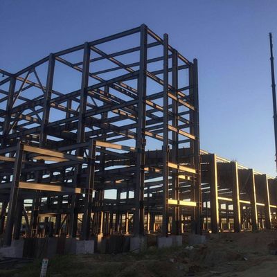 Skład konstrukcji stalowych ciężkiej siły do przechowywania cementu