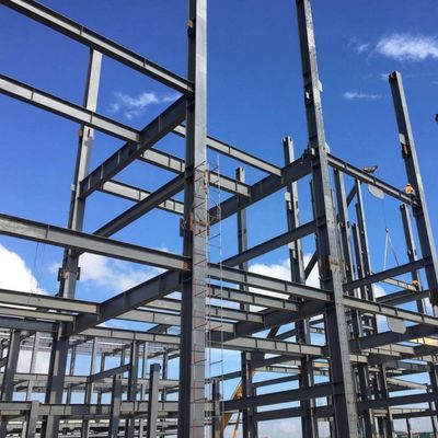Skład konstrukcji stalowych ciężkiej siły do przechowywania cementu