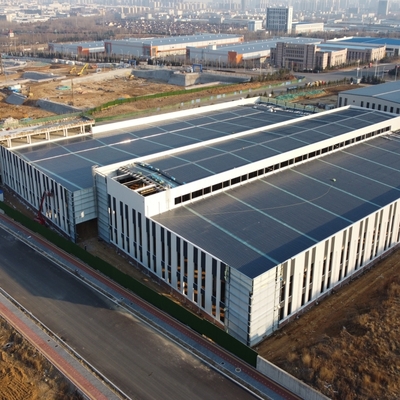 Niestandardowy prefabrykowany budynek ze stalowej konstrukcji H-sekcyjnej Q235B Q355B