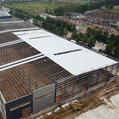 Wielkiego rozpiętości, pre-engineered steel frame warehouse Q235B Q355B