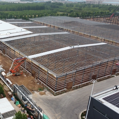 Prefabrykowana konstrukcja ze stali lekkiej Skład Q235B Q355B ASTM A36