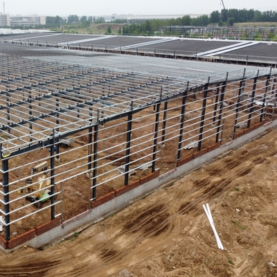 PEB Structure Building Steel Q235B Q355B dla warsztatu magazynowego