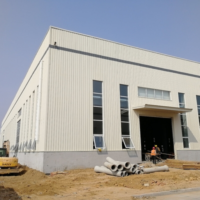 Warsztat ze stalowej konstrukcji prefabrykowanej Q235B Q355B ASTM A36