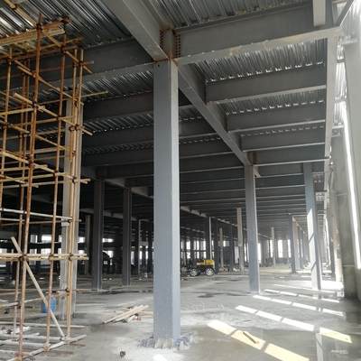 Warsztat ze stalowej konstrukcji prefabrykowanej Q235B Q355B ASTM A36