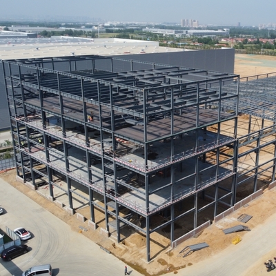 Prefabrykowana konstrukcja stalowa Biuro Q235B Q355B Materiał