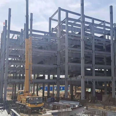 Prefabrykowany magazyn stalowy z żurawem Q235B Q355B