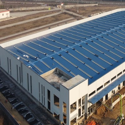 H-belkowy magazyn konstrukcji stalowej Q235B Q355B ASTM A36