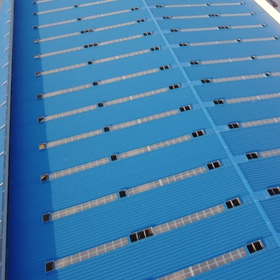 Magazyn ze stalowej konstrukcji prefabrykowanej Q235B Q355B ASTM A36