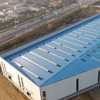 Warsztaty prefabrykowanych konstrukcji stalowych z żurawem Q235B Q355B