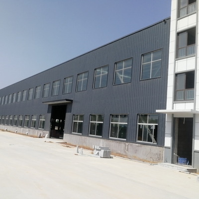 Hala stalowa prefabrykowana z biurowcami, Q235B, Q355B