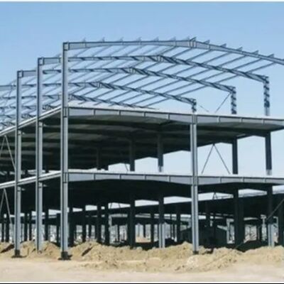 Q355B Prefabrykowany magazyn stalowy z panelem kanalizacyjnym
