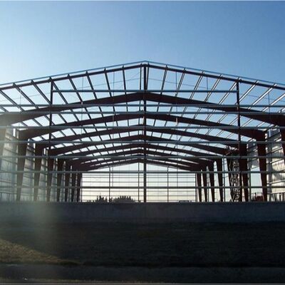Q355B Prefabrykowany magazyn stalowy z panelem kanalizacyjnym