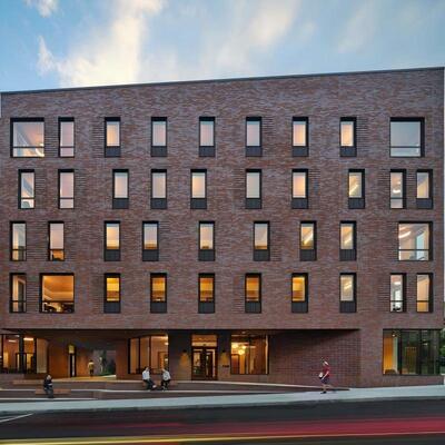 Q355B Stalowy, prefabrykowany wielopiętrowy apartament z ramą o konstrukcji stalowej