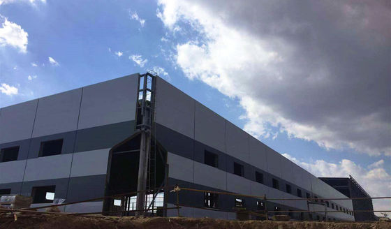 Prefabrykowana konstrukcja magazynu ze stali H-Beam dla systemów regałów