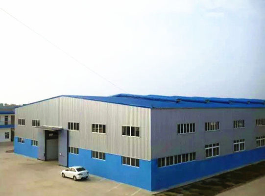 Ramka portalu Prefab preassembled Steel Workshop Budowla Skład garaż Gotowa sekcja walcowana na gorąco