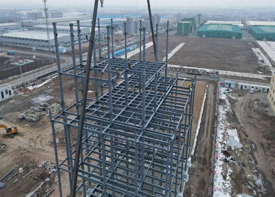 Wielopiętrowe budynki stalowe Wytwarzanie konstrukcji stalowych prefabrykowanych