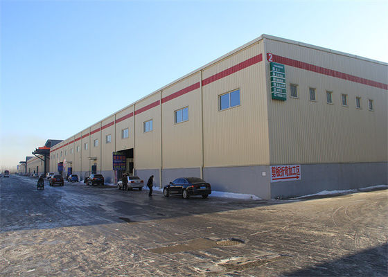 Prefabrykowane stalowe ramy duże magazyny metalowe warsztaty budowa